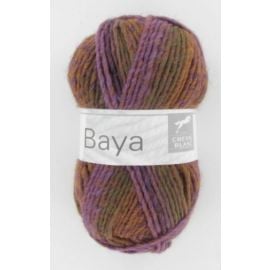 pelote de fil à tricoter Baya Violet Cheval Blanc