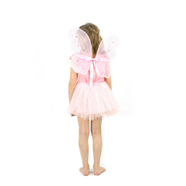 ailes de fée rose luxe enfant ambiance
