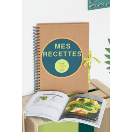 Album kraft naturel a spirales A4