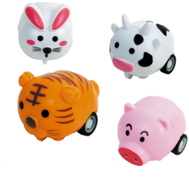 animal zoo et ferme sur roues 4cm