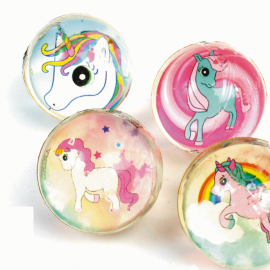 balle rebondissante licorne 3cm