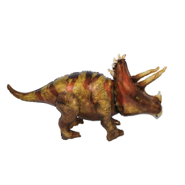 ballon gonflable aluminium articulé triceratops 125cm