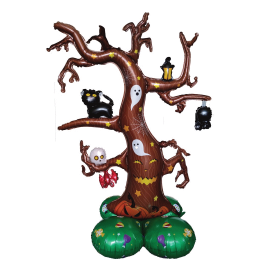 ballon gonflable aluminium arbre halloween 123cm