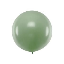 Ballon géant 1m Vert Sauge uni