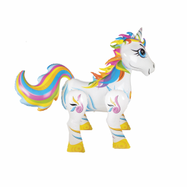 ballon gonflable mylar géant licorne 165cm