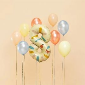 Ballon Gonflable Mylar Géant Chiffre 8 Serpent