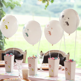 ballon anniversaire ROSE GOLD pas cher