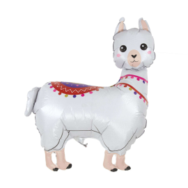 ballon mylar bébé lama