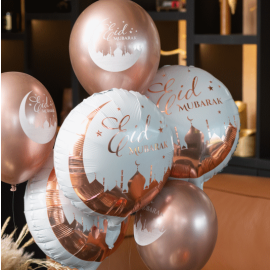 Ballon mylar oriental rose gold