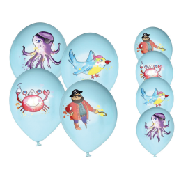 ballon pirate 30cm x8pcs