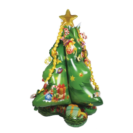 ballon gonflable mylar sapin 145cm