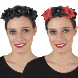 bandeau à fleurs couleur aléatoire