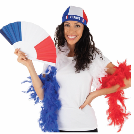 boa plumes bleu blanc rouge ambiance