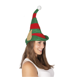 bonnet lutin de noël adulte