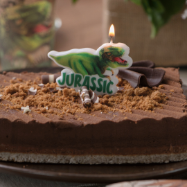 Bougie Dinosaure 15cm anniversaire pas cher