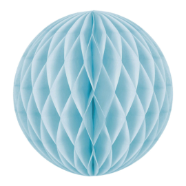 boule alvéolée bleu dragée 30cm
