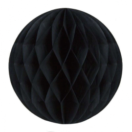 boule alvéolée noire 20cm