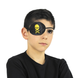 cache oeil pirate tissu enfant ambiance