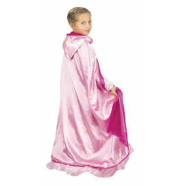 Cape Princesse Réversible Rose Enfant