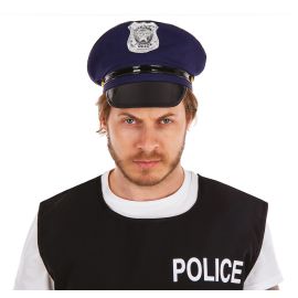 Casquette de policier face - adulte