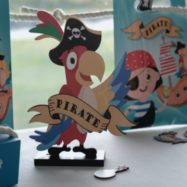 Bougie pirate anniversaire pas cher