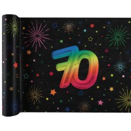 Chemin de Table Anniversaire Festicolor 70 Ans