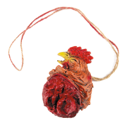 Collier pas cher de coq décapité