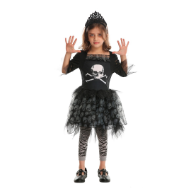 déguisement pas cher de fille pirate tutu 5/6 ans