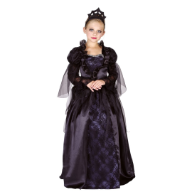 déguisement pas cher reine noire 10/12 ans 