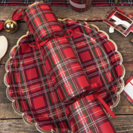 crackers tartan x5pcs