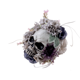 Crâne fleuri pas cher