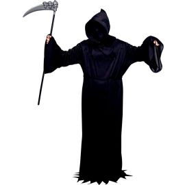 Déguisement spectre adulte Halloween l/xl – robe et cagoule sinistre