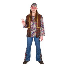 Déguisement Homme Hippie Psychédélique S M