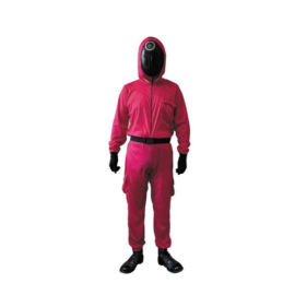 déguisement garde avec masque rond m/l