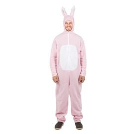 Déguisement Homme Lapin Rose S/M