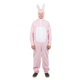 Déguisement Homme Lapin Rose L/XL