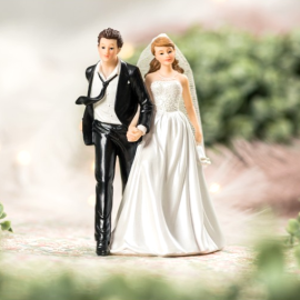 figurine couple de marie pas cher