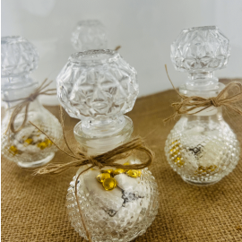 Flacon en verre Luxe avec bouchon 