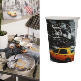 Gobelet en carton pas cher New York x 10