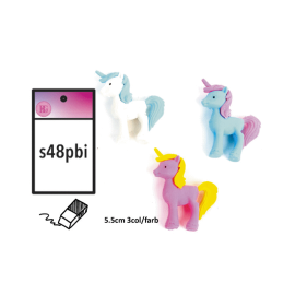 gomme licorne 5cm