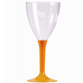 Grand Verre à eau plastique Orange