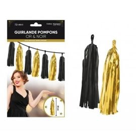 Guirlande à suspendre Pompon à franges Art Déco 3 mètres pas cher