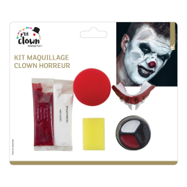 kit maquillage clown terrifiant pas cher