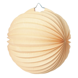 lampion rond ivoire 20cm