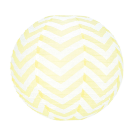 lanterne chevrons jaune 35cm