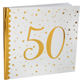 Pack 40ans Or et Blanc - 20 personnes : Décorations anniversaire 40 ans -  Sparklers Club