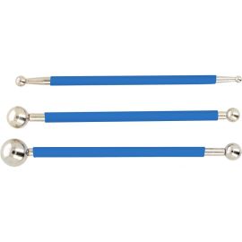 Lot de 3 stylets à embosser double pointe