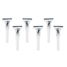 Lot de 6 Sifflets Argent