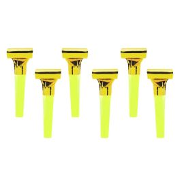Lot de 6 Sifflets Or