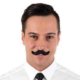 Moustache stylisée - noir